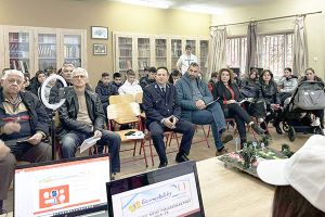Στην παρουσίαση περιβαλλοντικής εργασίας του Γυμνασίου Νέου Γυναικοκάστρου οι Αντιδήμαρχοι Αλέξανδρος Σημαιοφορίδης και Ελένη Πατλάκη
