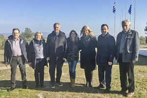Επίσκεψη του κ. Μάκη Βορίδη στο Μνημείο «44» Κρηστώνης Κιλκίς