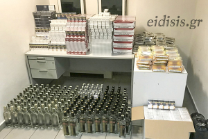 Συνελήφθη 56χρονος στο Κιλκίς για λαθρεμπόριο καπνικών προϊόντων και αλκοολούχων ποτών