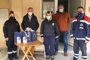 Προσφορά Γ. Φραγγίδη για τον εξοπλισμό των ασθενοφόρων του ΕΚΑΒ