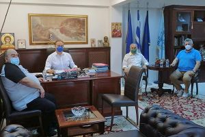Επίσκεψη του Γιώργου Φραγγίδη στο δήμο Παιονίας και συζήτηση για τα προβλήματα της περιοχής