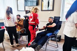 Μεγάλη η προσέλευση στην εθελοντική αιμοδοσία του Ερυθρού Σταυρού Κιλκίς