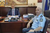 Επίσκεψη του νέου Αστυνομικού Διευθυντή στον Δήμαρχο Παιονίας
