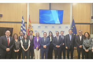 Ο Αντιπρόεδρος της Βουλής Γιώργος Γεωργαντάς προήδρευσε στη στρογγυλή τράπεζα Ελλάδας–Ισπανίας για την ευρωπαϊκή συνεργασία