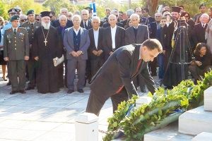 Στην επέτειο του Ολοκαυτώματος των Κερδυλλίων ο Γ. Γεωργαντάς