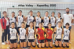 Μία νίκη και μία ήττα για τα κορίτσια του Άτλαντα Κιλκίς