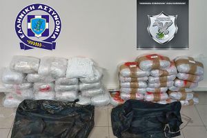 Χειροπέδες σε τρία μέλη διεθνούς κυκλώματος διακίνησης χασίς με τη συμβολή αστυνομικών του ν. Κιλκίς
