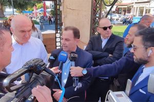 Περιοδεία Γ. Γεωργαντά στην Καβάλα στο πλευρό του περιφερειάρχη Χρήστου Μέτιου
