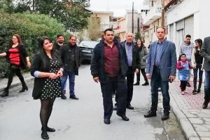 Ενημερωτική επίσκεψη Σιωνίδη στη Γουμένισσα