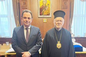 Συνάντηση του Αντιπροέδρου της Βουλής των Ελλήνων κ. Γεωργαντά με τον Οικουμενικό Πατριάρχη κ.Βαρθολομαίο στο Φανάρι