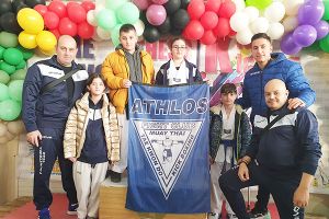 Ο Άθλος σε φιλικό πρωτάθλημα tae kwon do