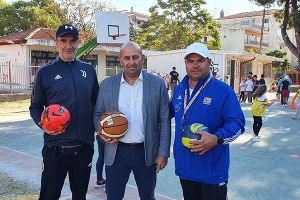Δωρεά αθλητικού εξοπλισμού σε Δημοτικά Σχολεία από το δήμο Κιλκίς