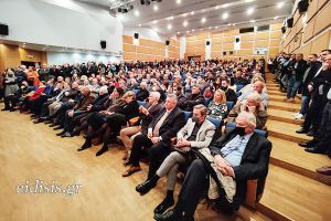 Η σοσιαλδημοκρατία γεμίζει αίθουσες στο Κιλκίς. Ασφυκτικά γεμάτο το Συνεδριακό στη βιβλιοπαρουσίαση Στέφανου Παραστατίδη