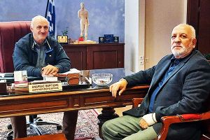 Συνεργασία του Αντιπεριφερειάρχη Α. Βεργίδη με τον πρόεδρο του Συνδέσμου Εφέδρων Αξιωματικών ν. Κιλκίς