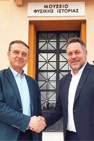 Ο Κύρος Καλαβάζης υποψήφιος δημοτικός σύμβουλος Παιονίας με τον δήμαρχο Κώστα Σιωνίδη