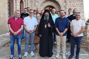Αρτοκλασία της Διεθνούς Ένωσης Αστυνομικών (Κιλκίς) στο Ιερό κοινόβιο Οσίου Νικοδήμου Πενταλόφου