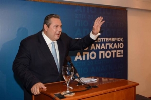 Καμμένος: «Θα αποχωρήσω από την πολιτική αν οι ΑΝΕΛ δεν μπουν στη Βουλή»