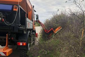 Διαγραμμίσεις και καθαρισμός δρόμων από την Περιφερειακή Ενότητα Κιλκίς