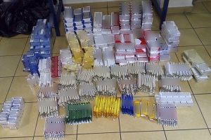 Συνελήφθησαν 2 άτομα για λαθρεμπόριο αδασμολόγητων τσιγάρων στο Κιλκίς