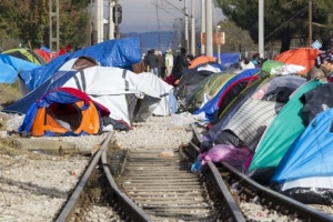 Προβλήματα στις εμπορευματικές μεταφορές από το μπλόκο σε Ειδομένη