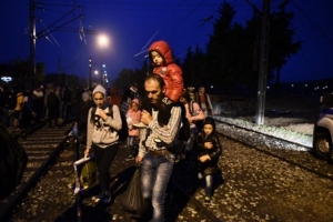 Προσφυγικό:Στα σύνορα Ελλάδας - πΓΔΜ οργανωμένος καταυλισμός