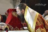 Ο Μητροπολίτης Κιλκισίου λειτουργός στην Ανάληψη Βόλου