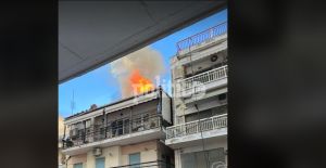 Συμβαίνει ΤΩΡΑ – Κορδελιό: Φωτιά σε διαμέρισμα (pics &amp; vids)