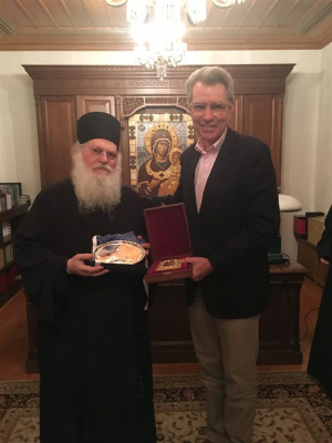 Πάιατ στη μονή Βατοπεδίου: Πνευματικό μέρος το Αγιο Ορος