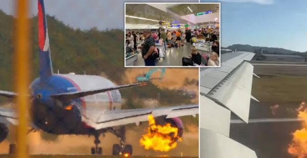Ταϊλάνδη: Φωτιά σε κινητήρα ρωσικού Boeing με 321 επιβάτες (vid)