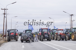 Κλειστός ΤΩΡΑ και ο κόμβος του Χέρσου από νέο μπλόκο αγροτών