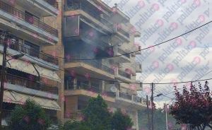 Θεσσαλονίκη: Φωτιά σε διαμέρισμα στην Καλαμαριά (pics)