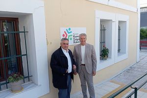 Το Κέντρο Κοινωνικής Στήριξης ευχαριστεί τον Μηνά Παπαδόπουλο για τη δωρεά τροφίμων