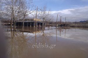 Πλημμύρισαν Γαλλικός και Δοϊράνη (βίντεο - φωτό)