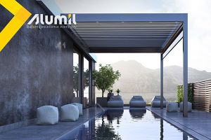 ALUMIL: Βιοκλιματικές πέργκολες υψηλής αντοχής &amp; μοντέρνας αισθητικής