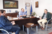 Επίσκεψη Γιώργου Φραγγίδη στο Επιμελητήριο Κιλκίς