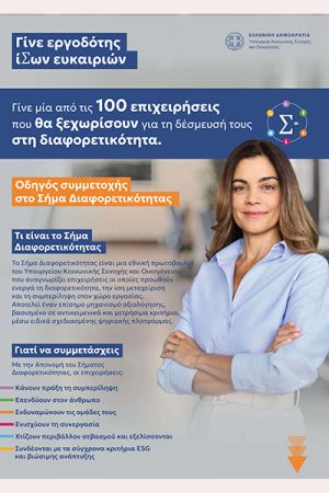 Γίνε εργοδότης ίσων ευκαιριών – Μάθε πώς να συμμετάσχεις