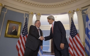 Η τρομοκρατία βασικό θέμα της συνάντησης Κοτζιά - Κέρι