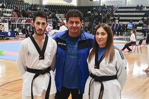 Η Τόλμη με τρεις αθλητές στο πανελλήνιο ανδρών γυναικών Tae kwo do στην Πάτρα
