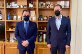 Συνάντηση του Γιώργου Γεωργαντά με τον Υπουργό Αγροτικής Ανάπτυξης και Τροφίμων Σπήλιο Λιβανό