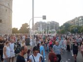 Θεσσαλονίκη: Πορεία κατά της επιβολής μέτρων στο κέντρο της πόλης – 12.000 άτομα λένε όχι στα εμβόλια (pics &amp; vids)