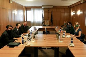 Συνάντηση Γεωργαντά με την Ιρλανδή Υπουργό για τη χρήση γης και βιοποικιλότητας