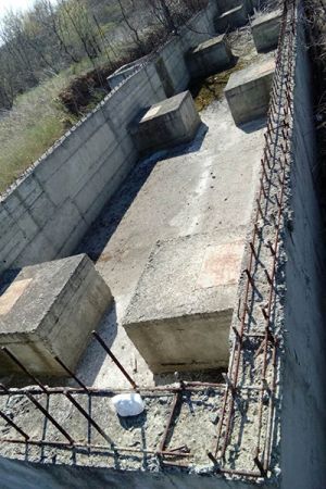 Δημοτική γεφυροπλάστιγγα στο αγρόκτημα της δημοτικής ενότητας Ευρωπού Παιονίας