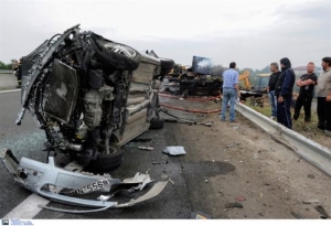 Απολογείται ο οδηγός της νταλίκας που προκάλεσε την καραμπόλα