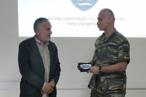 Συνάντηση Φραγγίδη με διοικητή 71ης Ταξιαρχίας
