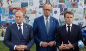 Μακρόν, Μερτς και Τουσκ στην Κισινάου: Στήριξη στη Μολδαβία απέναντι στη ρωσική πίεση