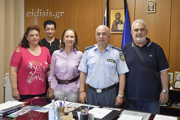 Συνάντηση γνωριμίας του Ερυθρού Σταυρού Κιλκίς με το νέο Αστυνομικό Διευθυντή