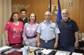 Συνάντηση γνωριμίας του Ερυθρού Σταυρού Κιλκίς με το νέο Αστυνομικό Διευθυντή