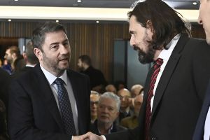 Συνάντηση Ν. Ανδρουλάκη με τον βουλευτή του Κιλκίς Π. Παππά και προσχώρησή του στο ΠΑΣΟΚ