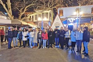 Ο Άγιος Τρύφων Γουμένισσας αποχαιρέτησε το 2025 με μουσική και χορό