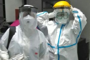 Οι Εθελοντές υποστήριξης Γενικού Νοσοκομείου Κιλκίς προσφέρουν υλικά προστασίας